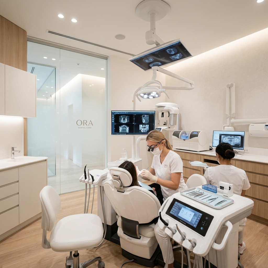 Professional dental cleaning